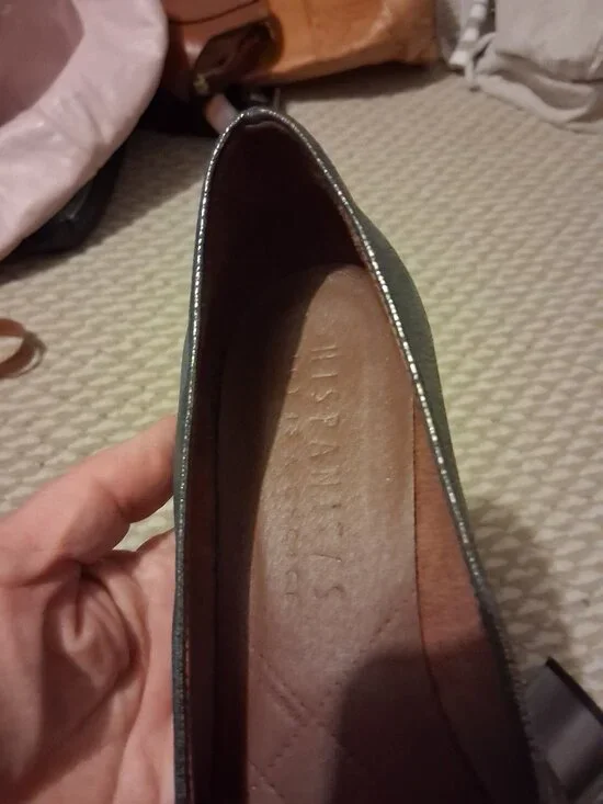 Hispanitas Spain Mary Jane Style shoes NWOT 40 - Picture 4 of 6